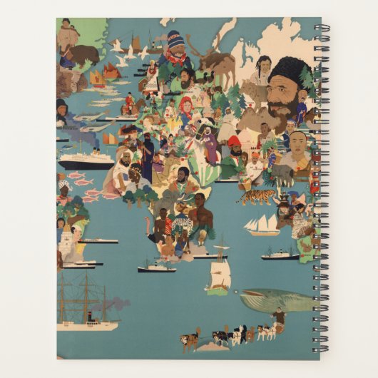 Carte du monde (Dos)