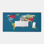 Carte du monde (Clavier et souris)