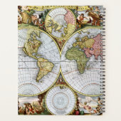 Carte du monde (Dos)