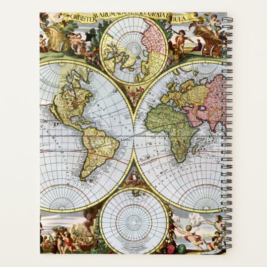 Carte du monde (Dos)