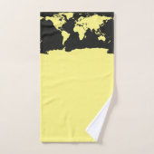 Carte du monde (Serviette à main)