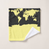 Carte du monde (Gant de toilette)