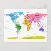 Carte du monde (Devant)