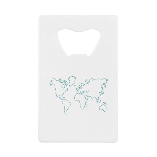 Carte du monde (Devant)