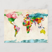 Carte du monde (Devant)