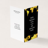 Carte du monde (Extérieur)