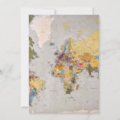 carte du monde (Devant)