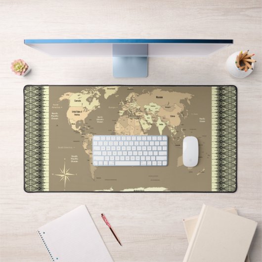 Carte du monde (Bureau 1)
