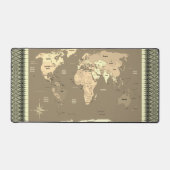 Carte du monde (Recto)
