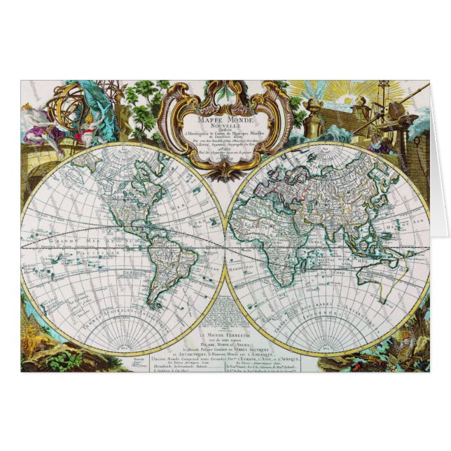 Carte du monde (Devant horizontal)