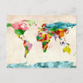 Carte du monde (Devant)