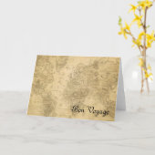 Carte du monde (Fleur jaune)