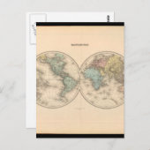 Carte du monde 12 (Devant / Derrière)