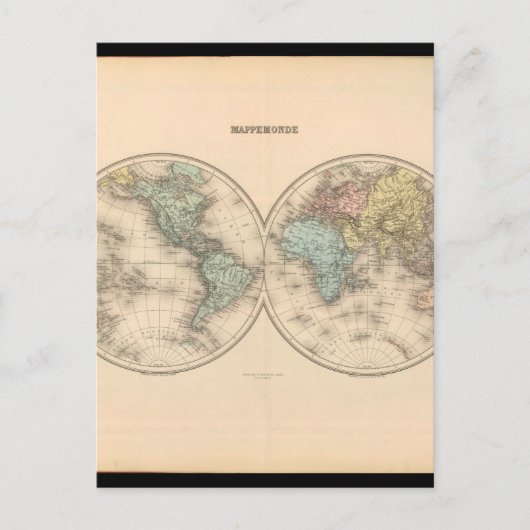 Carte du monde 12 (Devant)