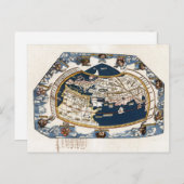 Carte du monde 1535 (Devant / Derrière)