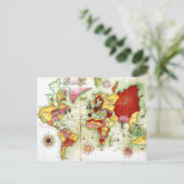 Carte du monde 1675 (Debout devant)