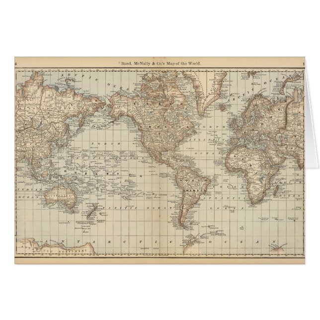 Carte du monde 2 (Devant horizontal)