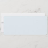 Carte du monde Airmail Boarding Pass Destination (Dos)