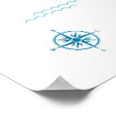 Carte du monde animale pour enfants Affiche décora (Coin)