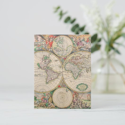 Carte du monde antique (Debout devant)