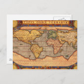 Carte du monde antique (Devant / Derrière)