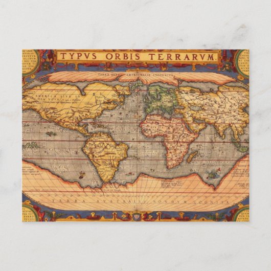 Carte du monde antique (Devant)