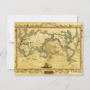 Carte du monde antique