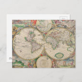 Carte du monde antique (Devant / Derrière)