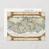 Carte du monde antique (Devant / Derrière)
