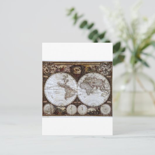 Carte du monde antique (Debout devant)