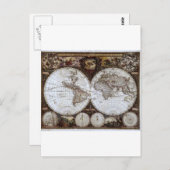 Carte du monde antique (Devant / Derrière)