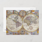 Carte du monde antique (Devant / Derrière)