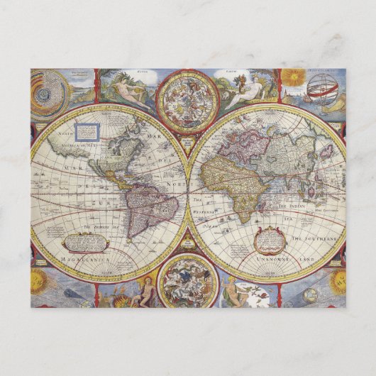 Carte du monde antique (Devant)