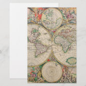 Carte du monde antique (Devant / Derrière)