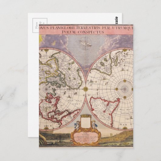 Carte du monde antique (Devant / Derrière)
