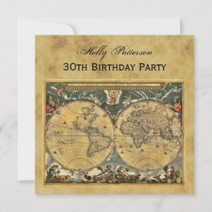 Carte du monde antique, Anniversaire du BG SQ