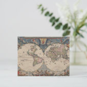 Carte du monde antique : Art de la cartographie hi (Debout devant)