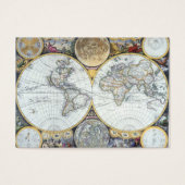 Carte du monde antique, Atlas Maritimus par John S (Devant)