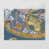 Carte du monde antique avec Claudius Ptolemy, 1507 (Devant)