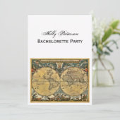 Carte du monde antique, Blanc BG V Bachelorette (Debout devant)
