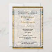 Carte du monde antique, Blanc BG V Fiançailles (Dos)