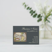 Carte du monde antique des Amériques par Abraham O (Debout devant)