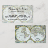 Carte du monde antique du 17ème siècle, Frederick  (Devant / Derrière)