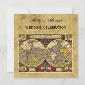 Carte du monde antique n°2, Mariage de BG en détre (Devant)