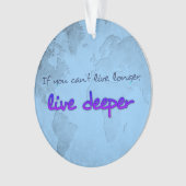 Carte du monde avec citation (devant)