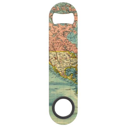 Carte du monde avec États-Unis (Dos)