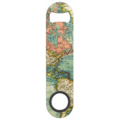 Carte du monde avec États-Unis (Devant)