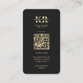 Carte du monde Black Gold moderne Planificateur de (Dos)