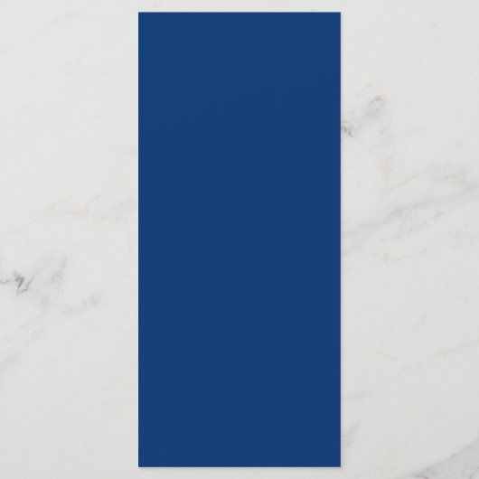 Carte du monde bleu Destination Mariage Réception (Dos)