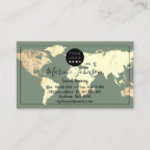 Carte du monde Carte du monde Agence de Voyage Gol (Dos)